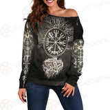 Viking Tree Of Life SED-0473 Off Shoulder Sweaters