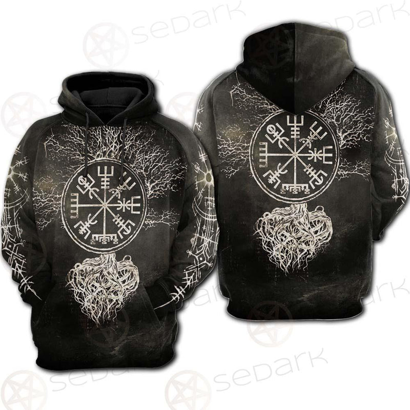 Viking Tree Of Life SED-0473 Hoodie & Zip Hoodie Raglan