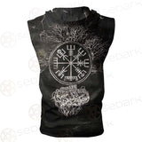 Viking Tree Of Life SED-0473 Zip Sleeveless Hoodie