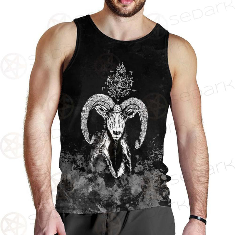 Sigil Of Baphomet 666 SED-0475 Men Tank-tops