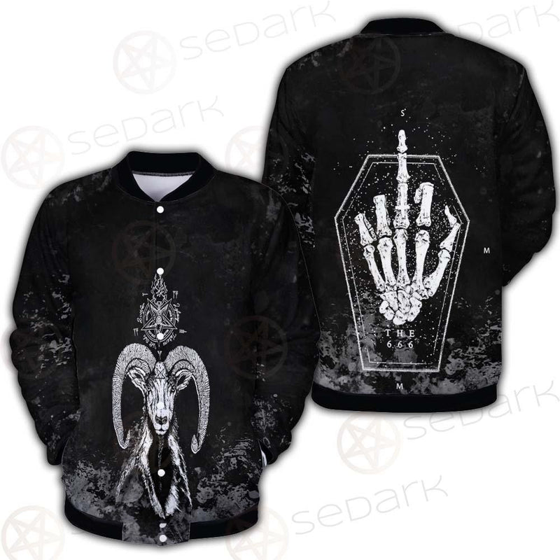 Sigil Of Baphomet 666 SED-0475 Button Jacket