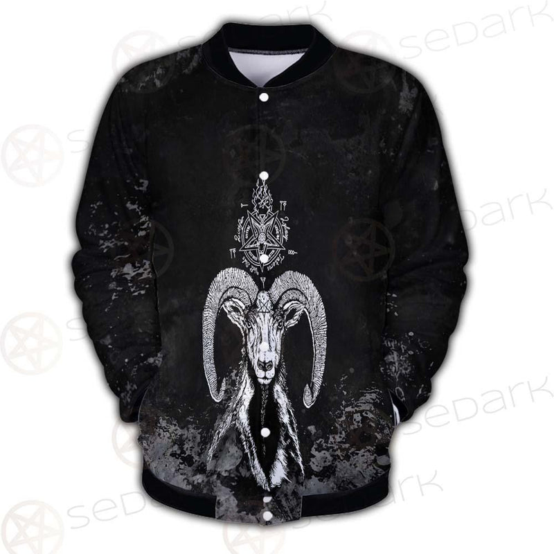 Sigil Of Baphomet 666 SED-0475 Button Jacket