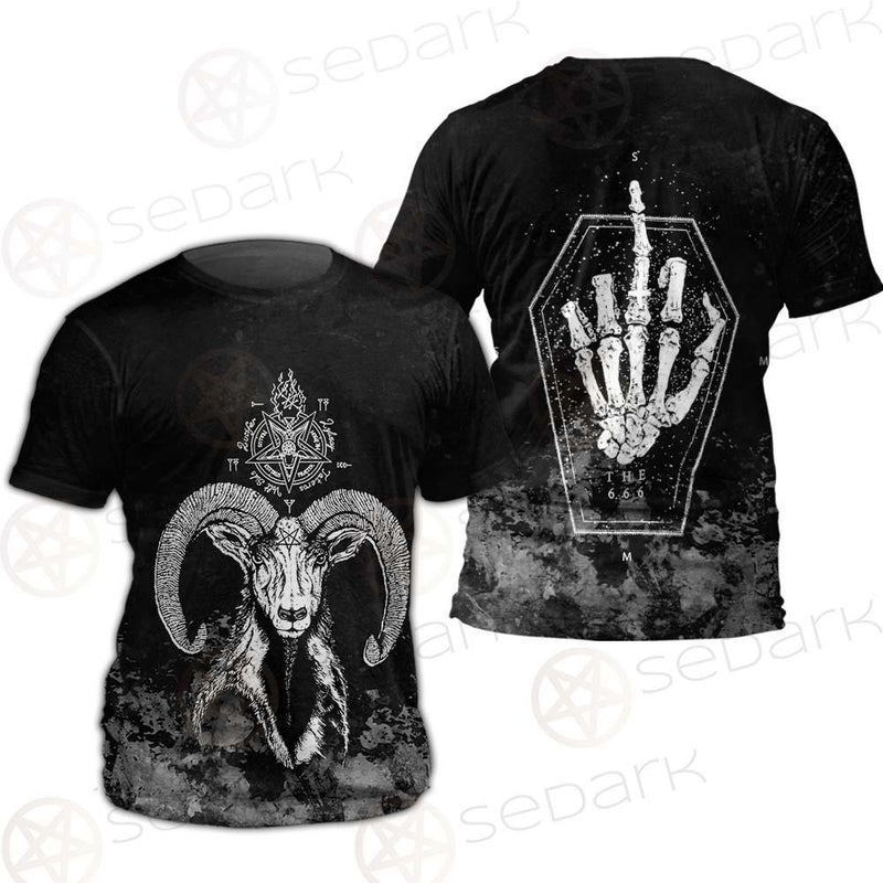 Sigil Of Baphomet 666 SED-0475 Unisex T-shirt