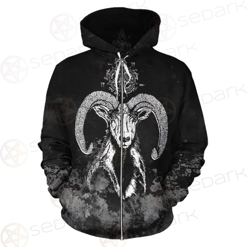 Sigil Of Baphomet 666 SED-0475 Hoodie & Zip Hoodie