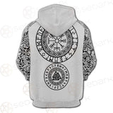 Viking Symbol SED-0476 Hoodie & Zip Hoodie Raglan