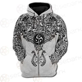 Viking Symbol SED-0476 Hoodie & Zip Hoodie Raglan