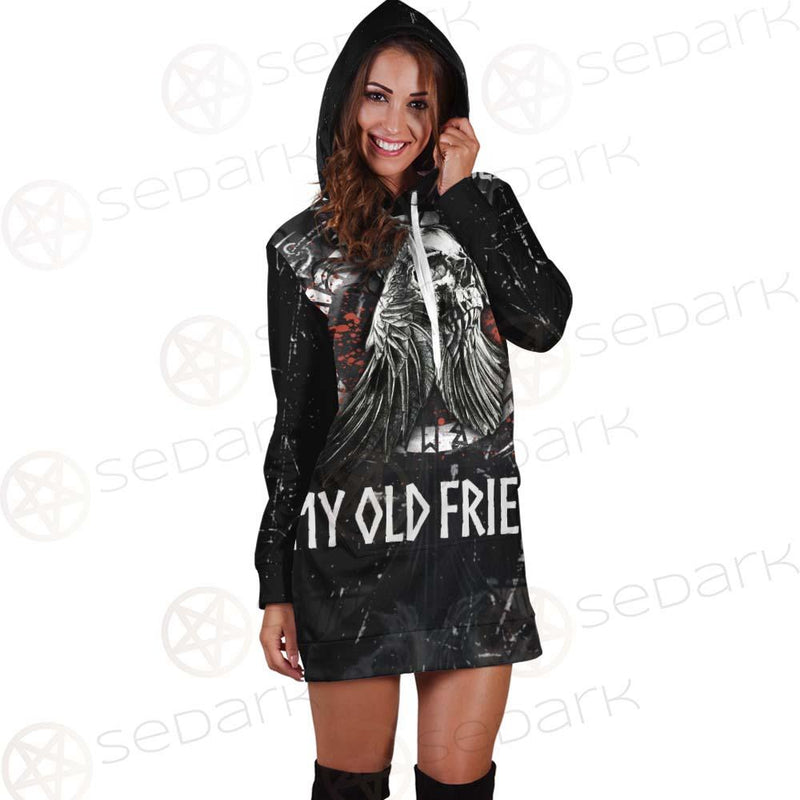 Viking - My Old Friend SED-0477 Hoodie Dress
