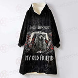 Viking - My Old Friend SED-0477 Oversized Sherpa Blanket Hoodie