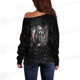 Viking - My Old Friend SED-0477 Off Shoulder Sweaters