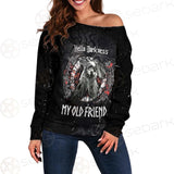 Viking - My Old Friend SED-0477 Off Shoulder Sweaters