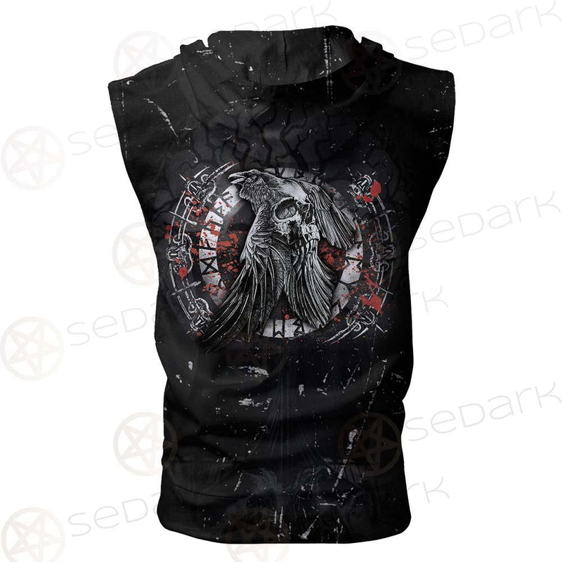 Viking - My Old Friend SED-0477 Zip Sleeveless Hoodie
