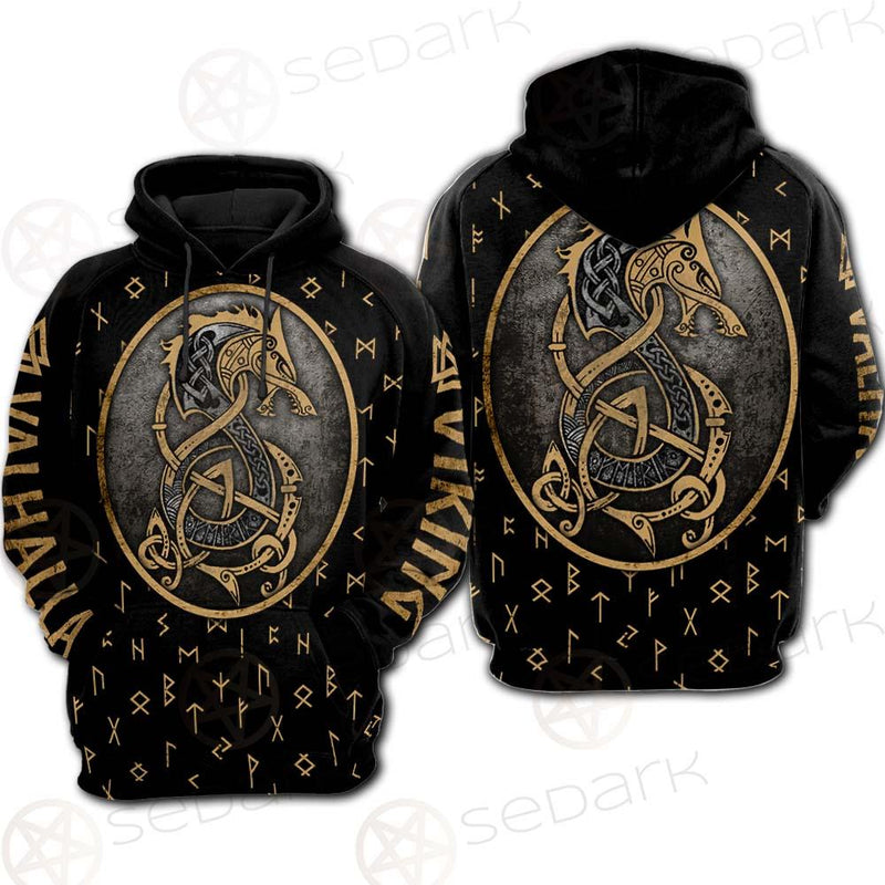 Viking Valhalla SED-0478 Hoodie & Zip Hoodie Raglan