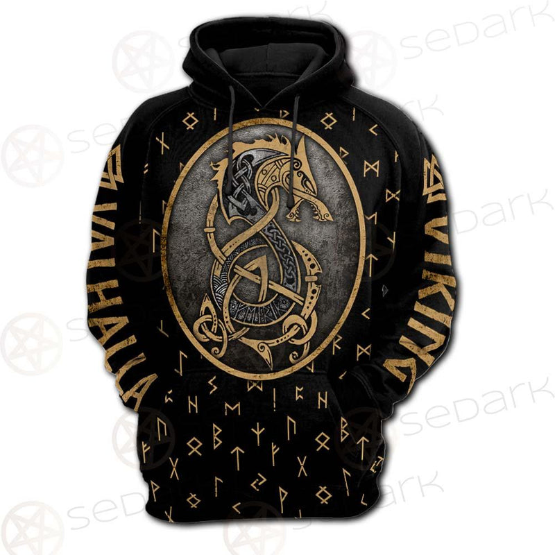 Viking Valhalla SED-0478 Hoodie & Zip Hoodie Raglan
