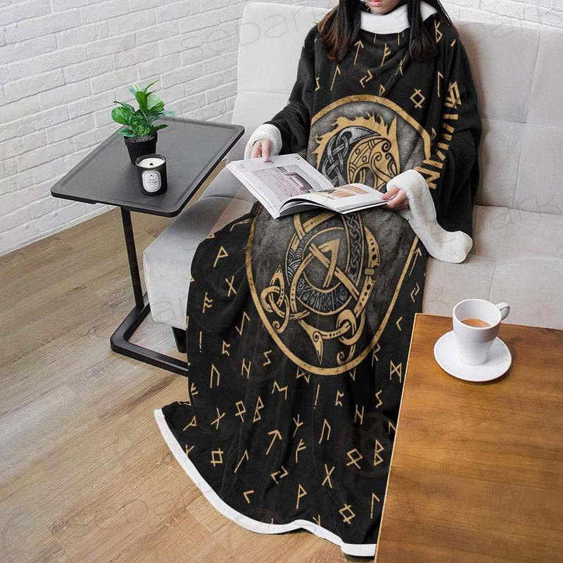 Viking Valhalla SED-0478 Sleeved Blanket