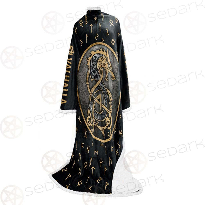 Viking Valhalla SED-0478 Sleeved Blanket