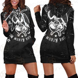 Avete Omnes Satanam SED-0481 Hoodie Dress