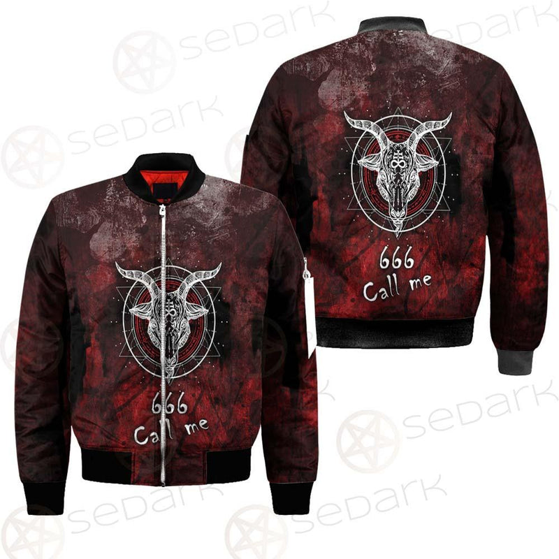 Satan 666 Call Me SED-0485 Jacket