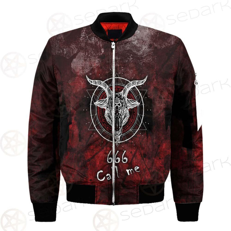 Satan 666 Call Me SED-0485 Jacket