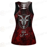 Satan 666 Call Me SED-0485 Women Tank Top