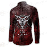 Satan 666 Call Me SED-0485 Shirt Allover