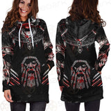 Viking Head Art SED-0486 Hoodie Dress