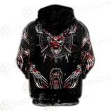 Viking Head Art SED-0486 Hoodie & Zip Hoodie Raglan