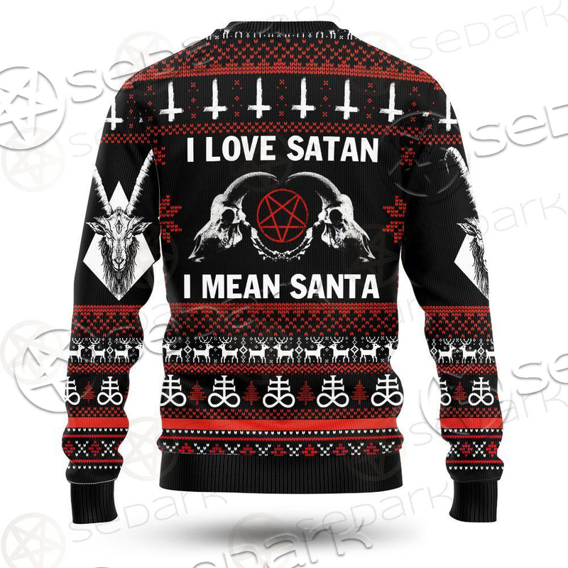 Love Satan, Mean Santa SED-0488 Woolen Sweater