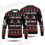 Love Satan, Mean Santa SED-0488 Woolen Sweater
