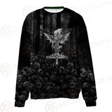 Skull Satan Cross Inverted SED-0491 Unisex Sweatshirt