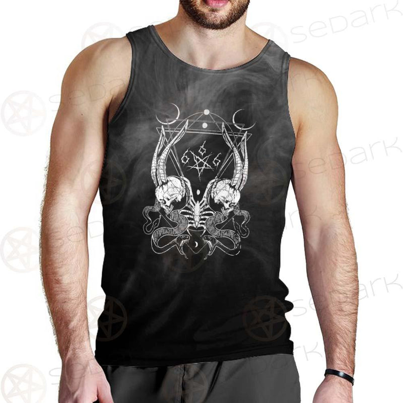 Satanic 666 SED-0492 Men Tank-tops