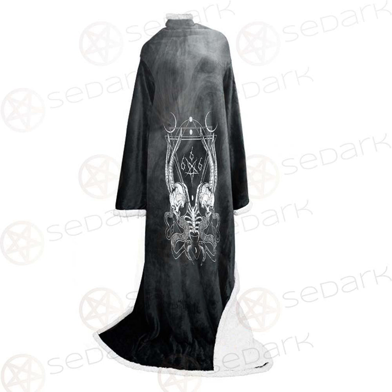 Satanic 666 SED-0492 Sleeved Blanket