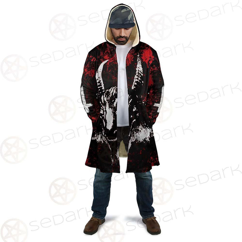 Satan Head Cross Inverted SED-0493 Cloak