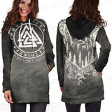 Viking Symbols SED-0494 Hoodie Dress