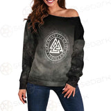 Viking Symbols SED-0494 Off Shoulder Sweaters