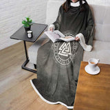 Viking Symbols SED-0494 Sleeved Blanket