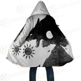 Viking Black And White SED-0495 Cloak