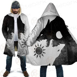 Viking Black And White SED-0495 Cloak