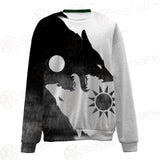 Viking Black And White SED-0495 Unisex Sweatshirt