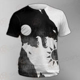 Viking Black And White SED-0495 Unisex T-shirt