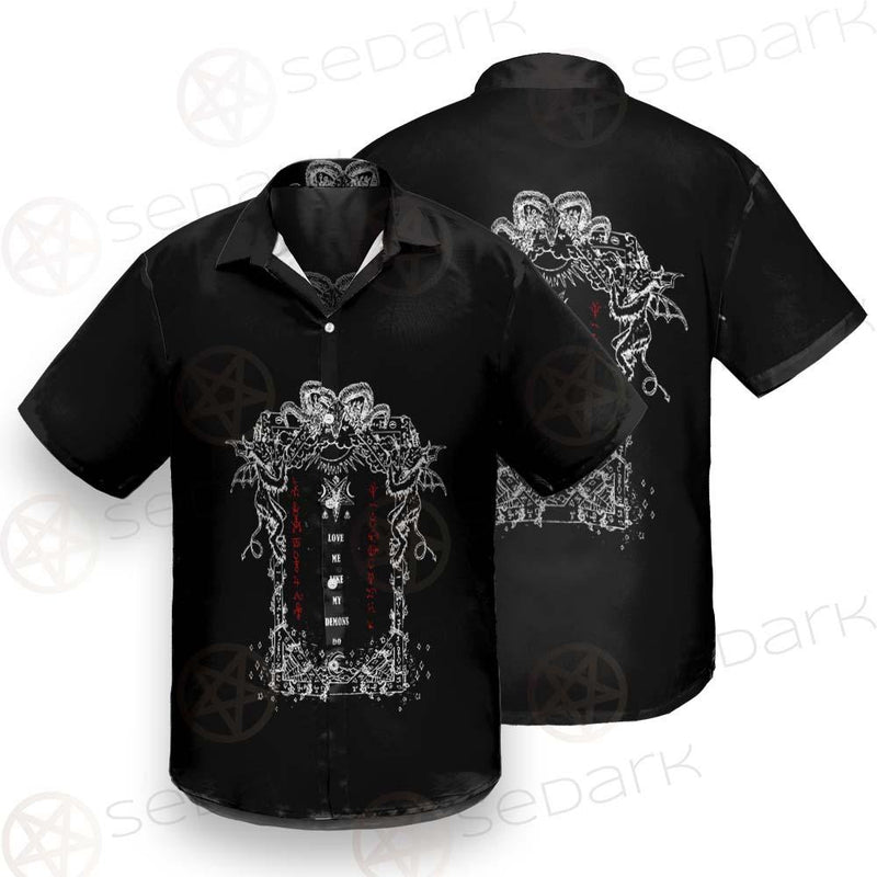 Love Me Like My Demons Do SED-0496 Shirt Allover
