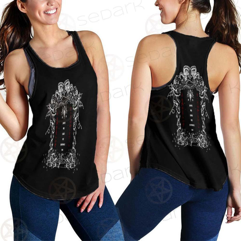 Love Me Like My Demons Do SED-0496 Women Tank Top