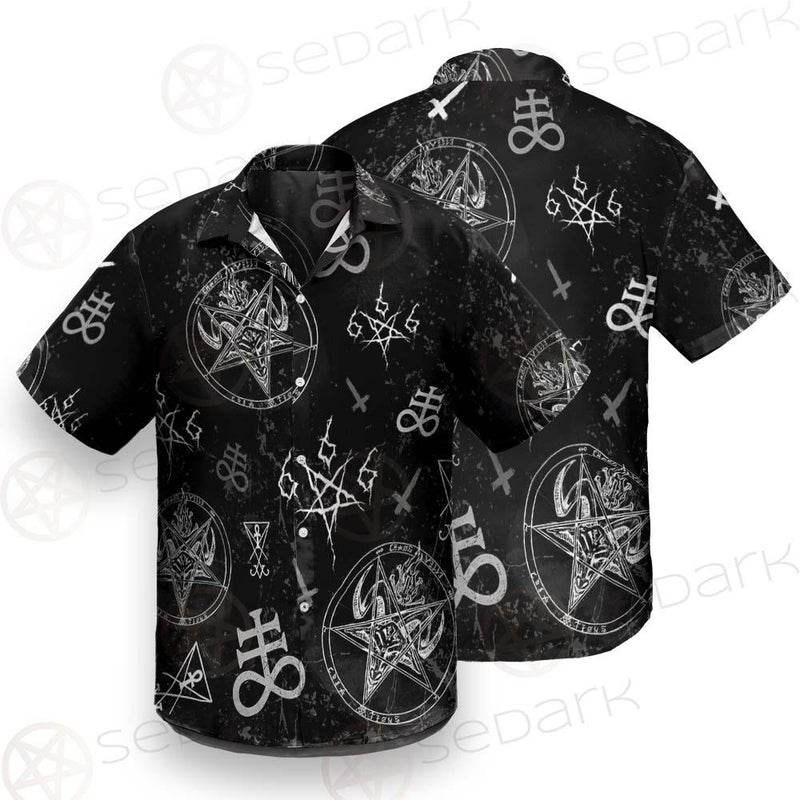 Satan Symbols SED-0497 Shirt Allover