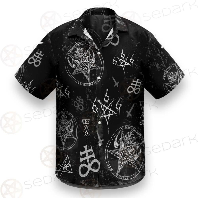 Satan Symbols SED-0497 Shirt Allover