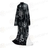 Satan Symbols SED-0497 Sleeved Blanket