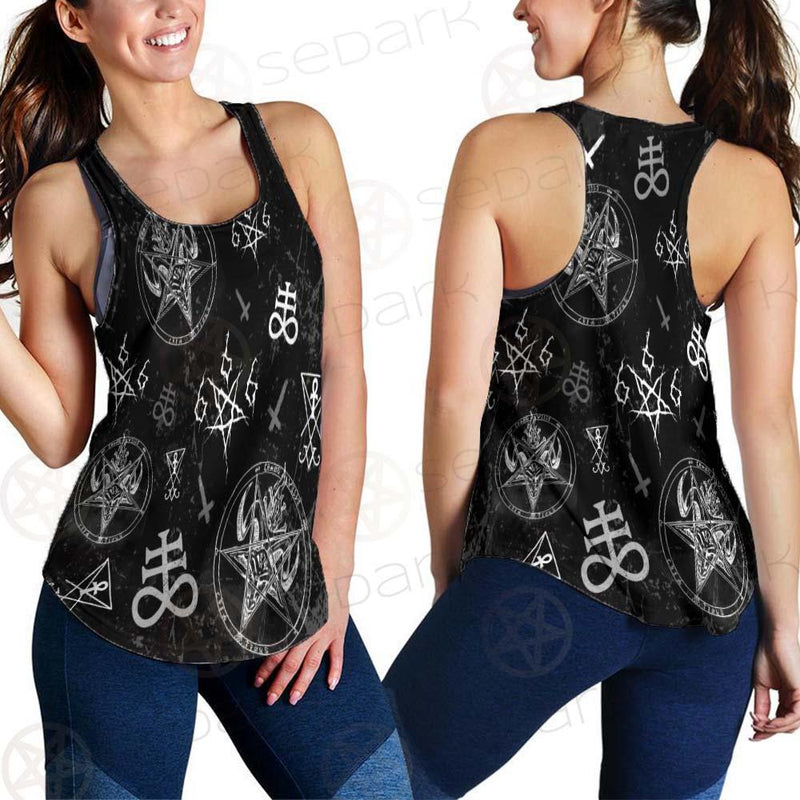 Satan Symbols SED-0497 Women Tank Top