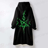 Satan Sinner 666 SED-0498 Oversized Sherpa Blanket Hoodie