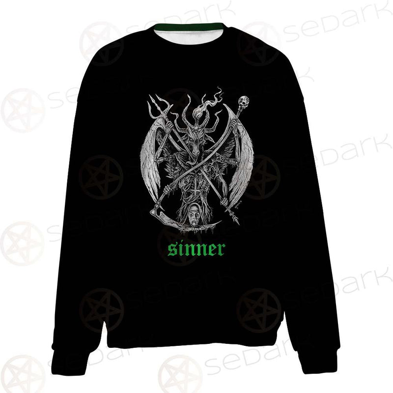 Satan Sinner 666 SED-0498 Unisex Sweatshirt