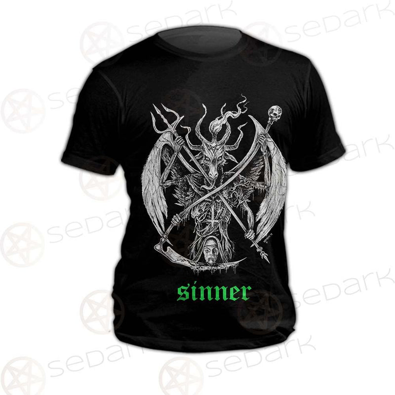 Satan Sinner 666 SED-0498 Unisex T-shirt