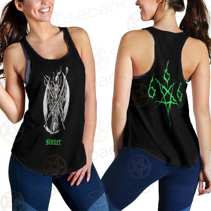 Satan Sinner 666 SED-0498 Women Tank Top