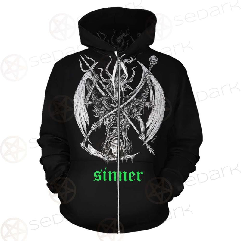 Satan Sinner 666 SED-0498 Hoodie & Zip Hoodie